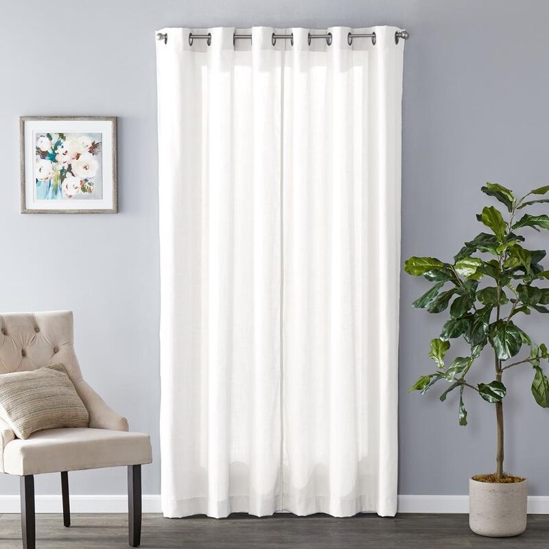 SKL Home Saturday Knight Ltd Raine Light Filtering Sophisticated SunSafe Window Curtain Panel