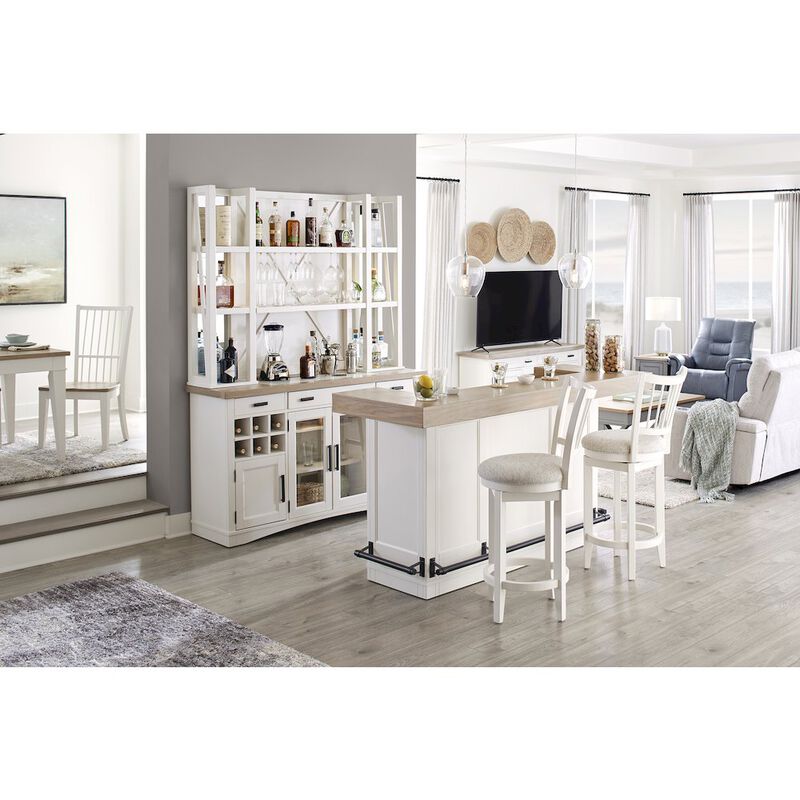 Parker House Furniture Parker House Americana Modern Dining Spindle Back Swivel Barstool