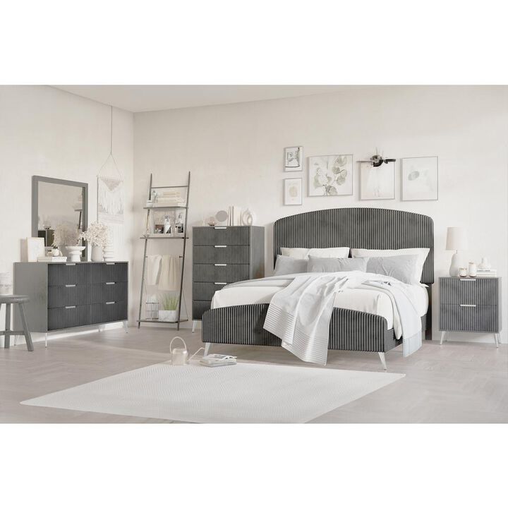 New Classic Furniture Kailani Nightstand- Gray
