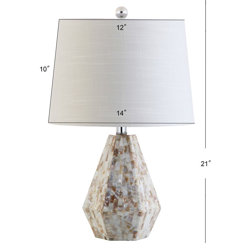 Isabella Seashell LED Table Lamp