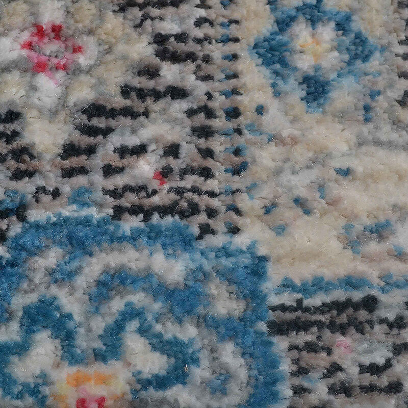 RUGSOTIC CARPETS MACHINE MADE POLYESTER AREA RUGS  - 9'x12', Rectangle Shape, Multicolor Color, Classic Oriental Traditional  Design, Low Pile Machine Made Area Rugs (M00099)