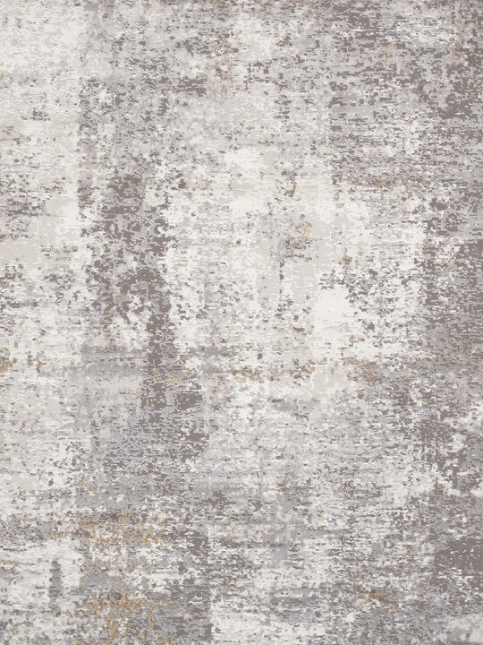 Pasargad Home Turkish Stella Design L. Grey Area Rug- 3' 0'' X 5' 0''