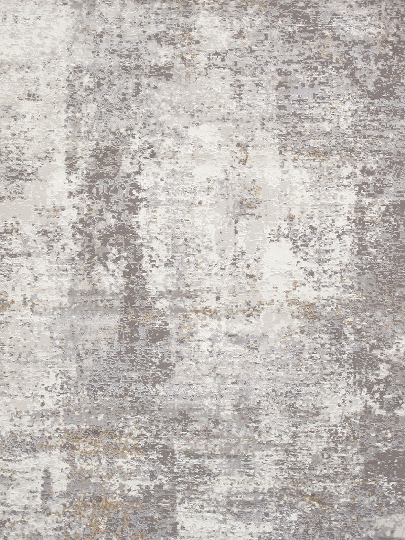 Pasargad Home Turkish Stella Design L. Grey Area Rug- 3' 0'' X 5' 0''