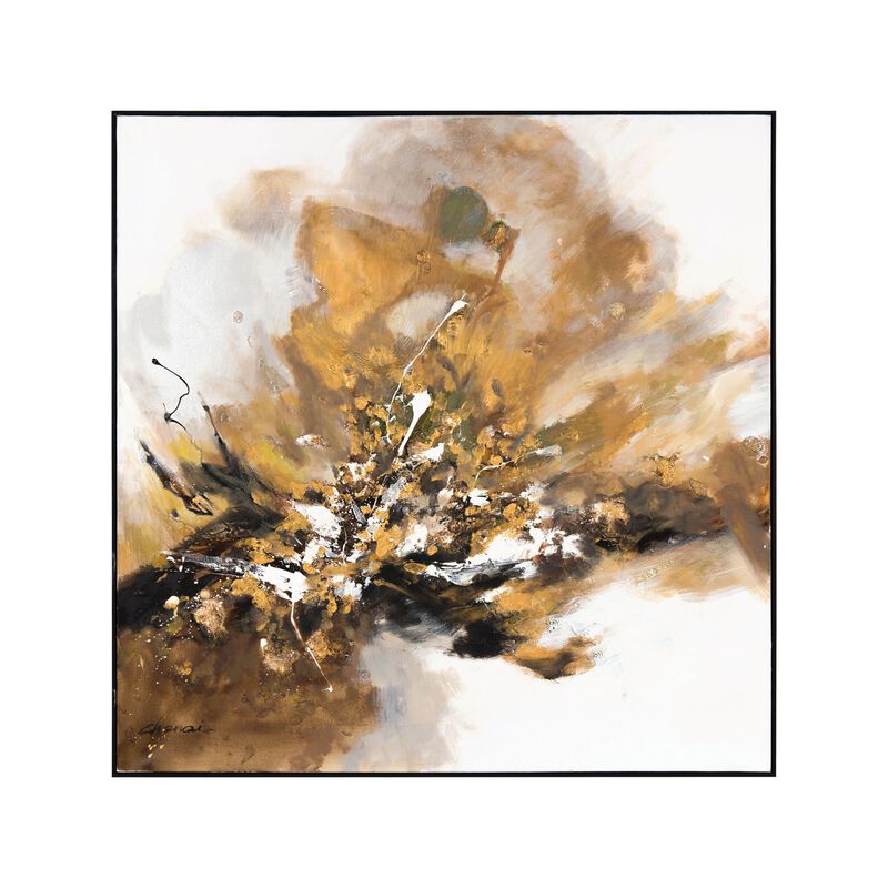 Chen Qi's Gilt And Charcoal