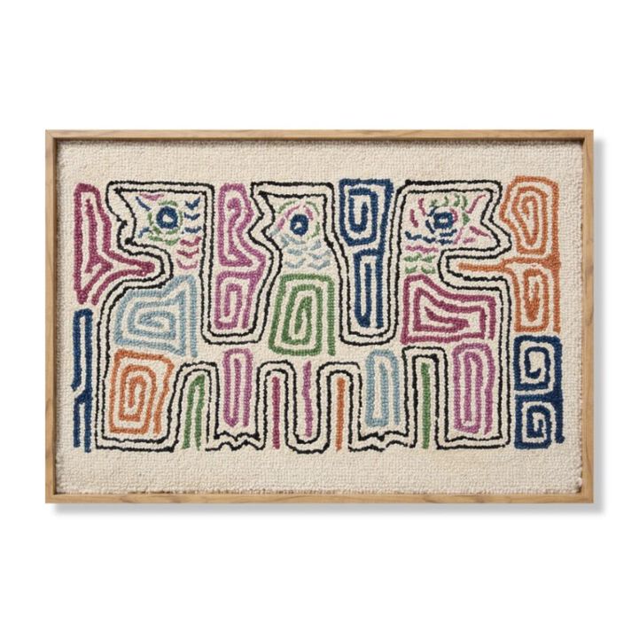 Dule Multi Black Wall Art