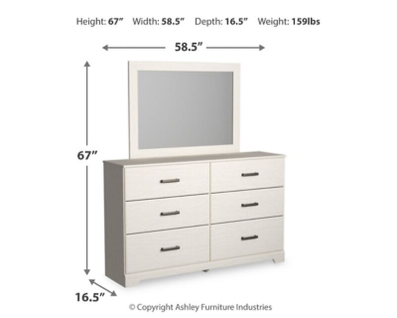Stelsie Dresser and Mirror