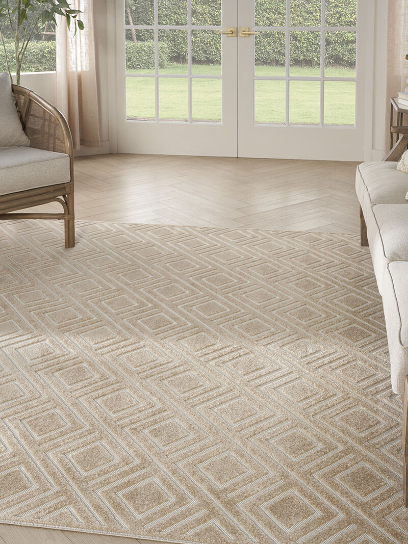 Care Free CAF03 Taupe 9'2" x 12' Rug