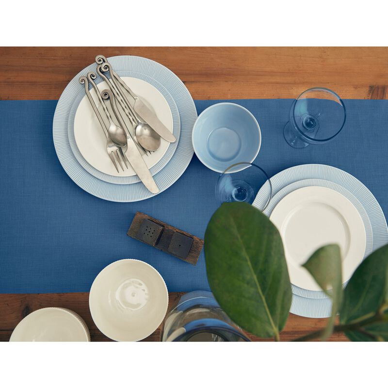Solino Home 100% Pure Linen Table Runner | Fete for Valentine;s