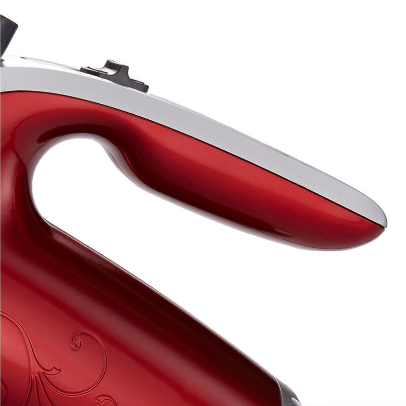Brentwood 5 Speed Hand Mixer- Red