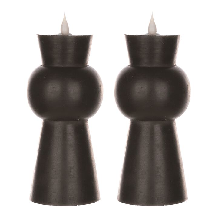 Simplux LED Designer Candle with 4 and 8 Hour Timer (Set of 2) for Convenient and Elegant Lighting Simplux LED Designer Candle with 4 and 8 Hour Timer (Set of 2) for Convenient and Elegant Lighting