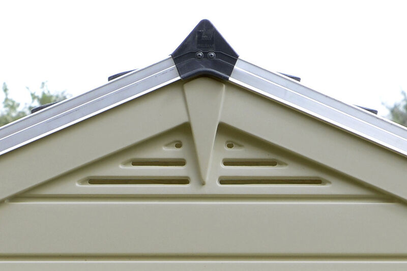 Palram - Canopia SkyLight 6' x 8' Shed - Tan