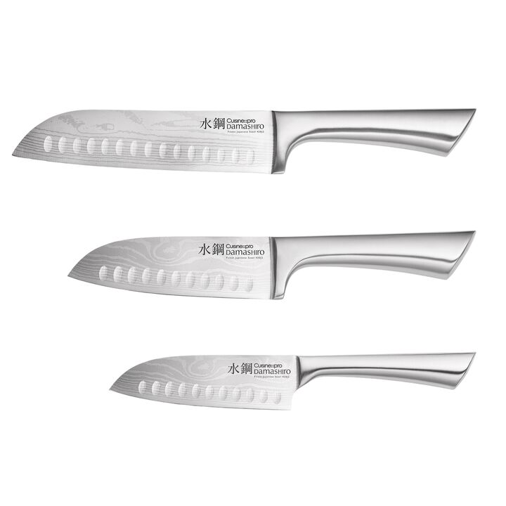 Damashiro® Santoku Knife Set 3 Piece
