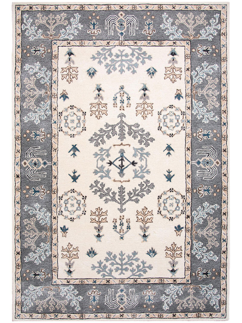 Sapphire SAH550 Ivory/Gray 7'9" x 9'9" Rug