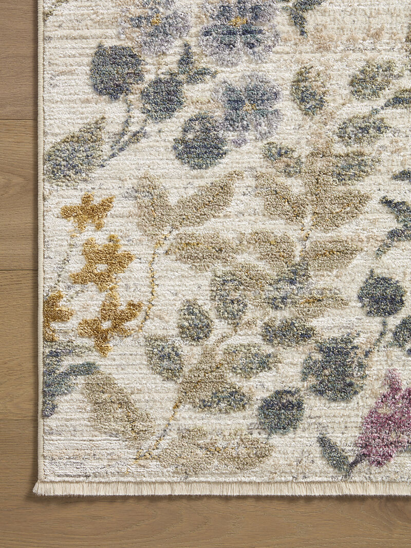 Provence PRO01 Ivory 3'7" x 5'7" Rug