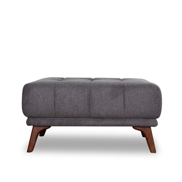 Ashcroft Furniture Co Addison Square Upholstered Ottoman