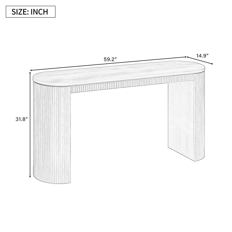 Merax Simple Style Console Table