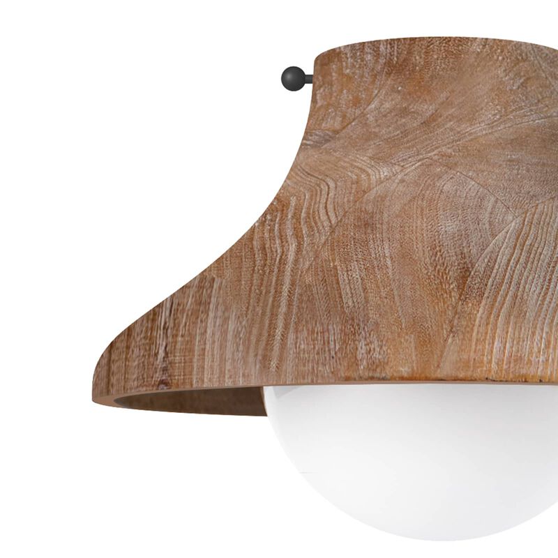 Coastal Living Surfside Wood Flush Mount