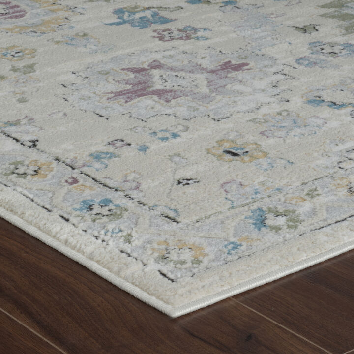 Nomad Classic Boho Beige Cream Indoor Area Rug