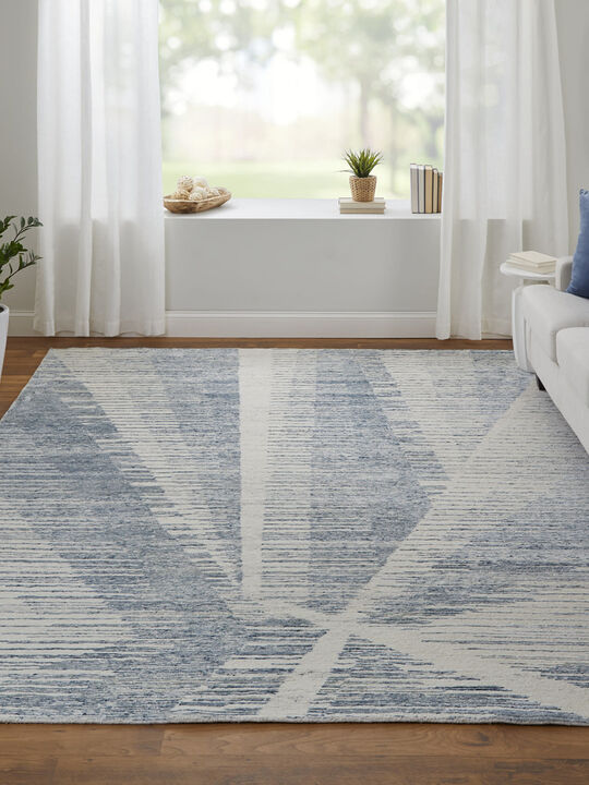 Brighton 69CHF 2' x 3' Ivory/Blue/Silver Rug