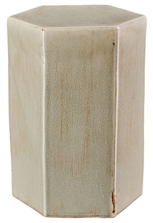 Porto Ceramic Indoor/Outdoor Side Table-Small, Pistachio