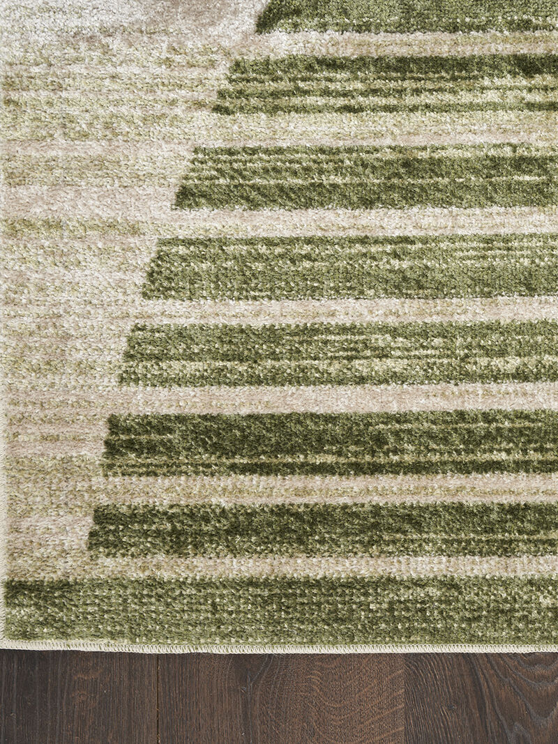 Astra Machine Washable ASW03 Ivory/Olive 9' x 12' Rug