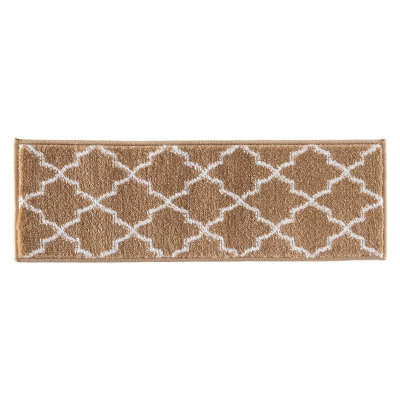SUSSEXHOME Carpet Stair Treads Easy to Install with Double Adhesive Tape - Safe, 9" X 28" - Beige