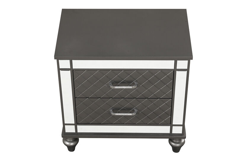 Livorno 2-Drawer 27 in. W Nightstand