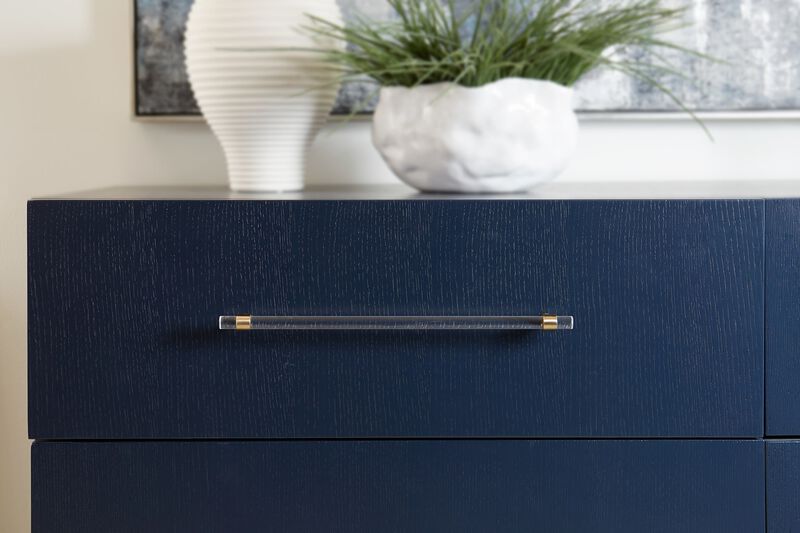 Argento Six Drawer Dresser