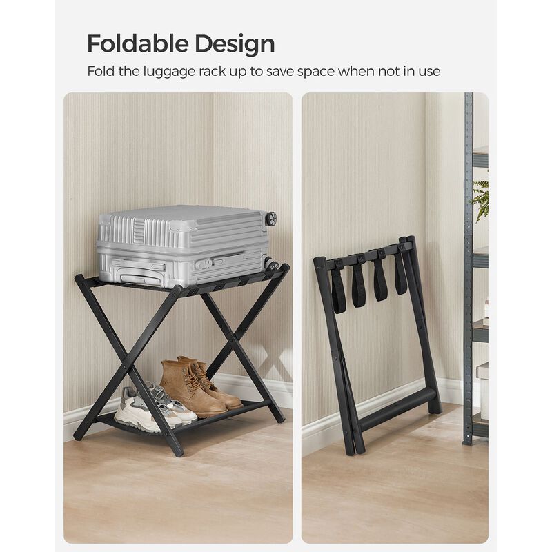 Luggage Rack for Guest Room - Stylish and Practical Suitcase Stand for Convenient Use