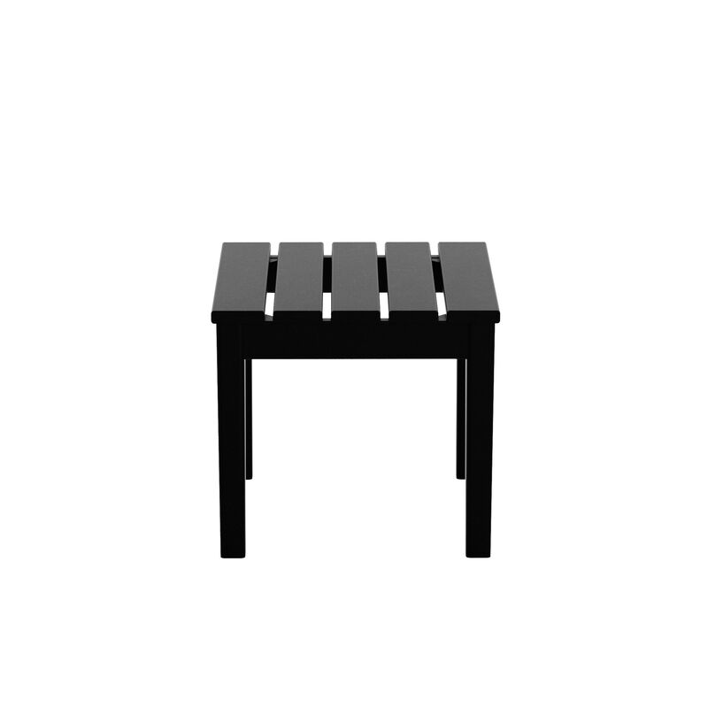 WestinTrends Outdoor Patio Modern Adirondack Side Table