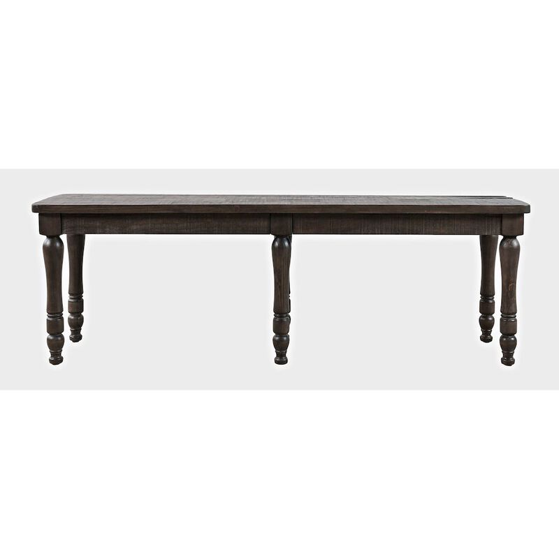 Jofran Madison County Rustic Reclaimed Solid Wood Farmhouse 54 Dining Bench