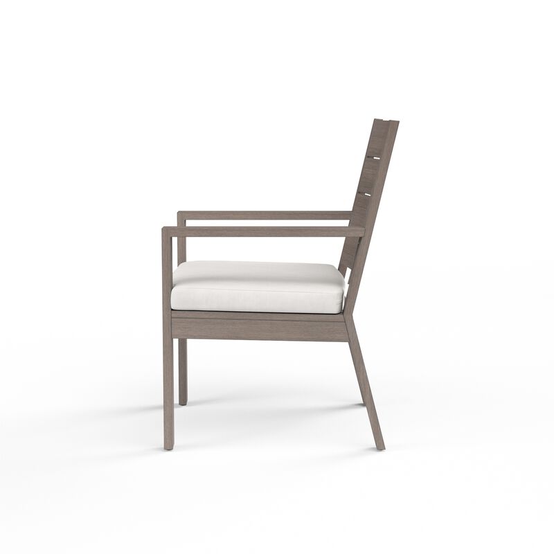 Laguna Dining Chair in Canvas Flax, No Welt