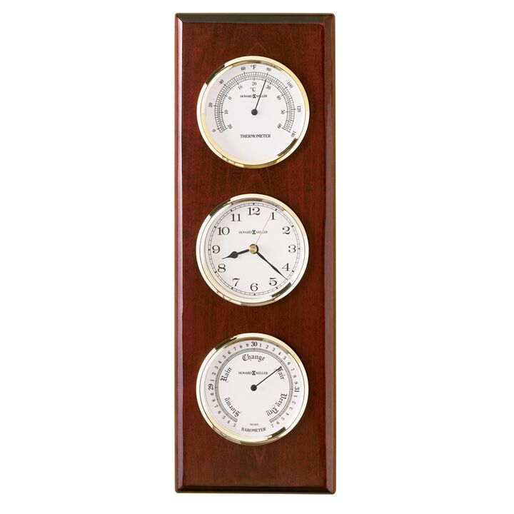 Howard Miller 625249 Howard Miller Shore Station Tabletop Clock 625249 Rosewood