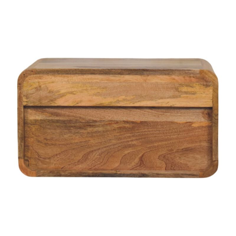 Artisan Furniture Solid Wood Avora Wall-Mounted Oak-ish Nightstand