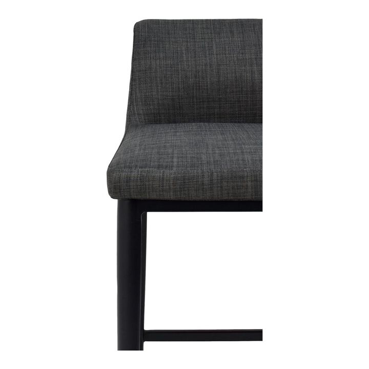 Moe's Home Collection BARON BARSTOOL CHARCOAL