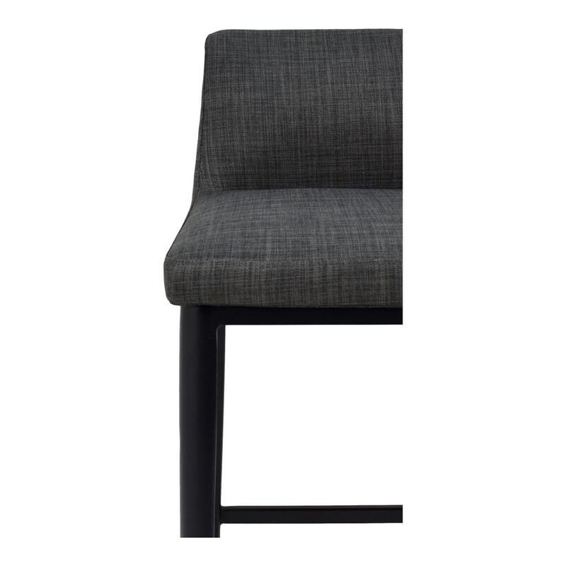 Moe's Home Collection BARON BARSTOOL CHARCOAL