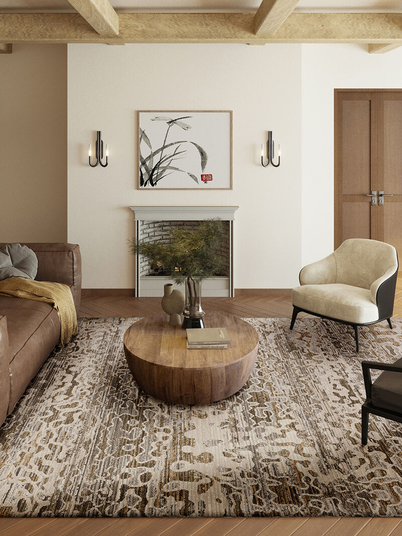 Denizi DZ6 Mocha 7'10" x 10' Rug