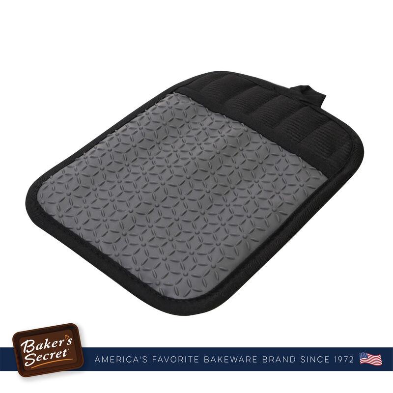 Baker's Secret Pot Holder Oven Mitt, Silicone Heat Resistant, Kitchen Essentials