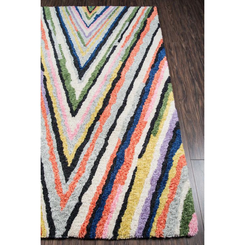Novogratz Modern Rectangle Area Rug, Multi, 7'6 X 9'6