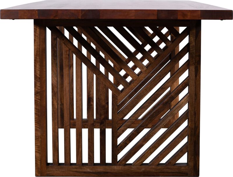 Fevano Solid Wood Rectangular Dining Table