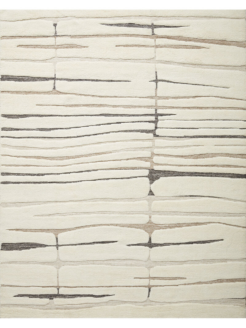 Bennett BEN03 Ivory/Bark 9'6" x 13'6" Rug