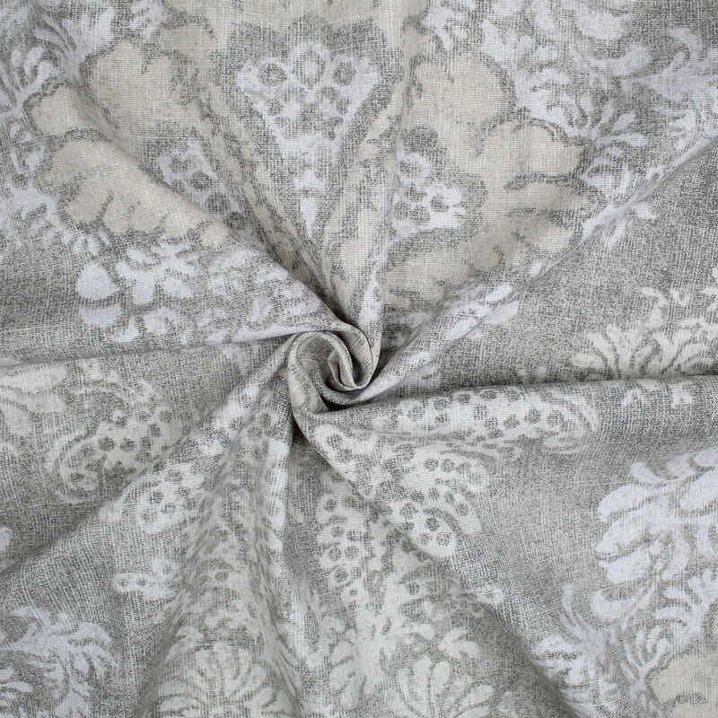 6ix Tailors Fine Linens Ophelia Stone Pinch Pleat Drapery Panel Pair