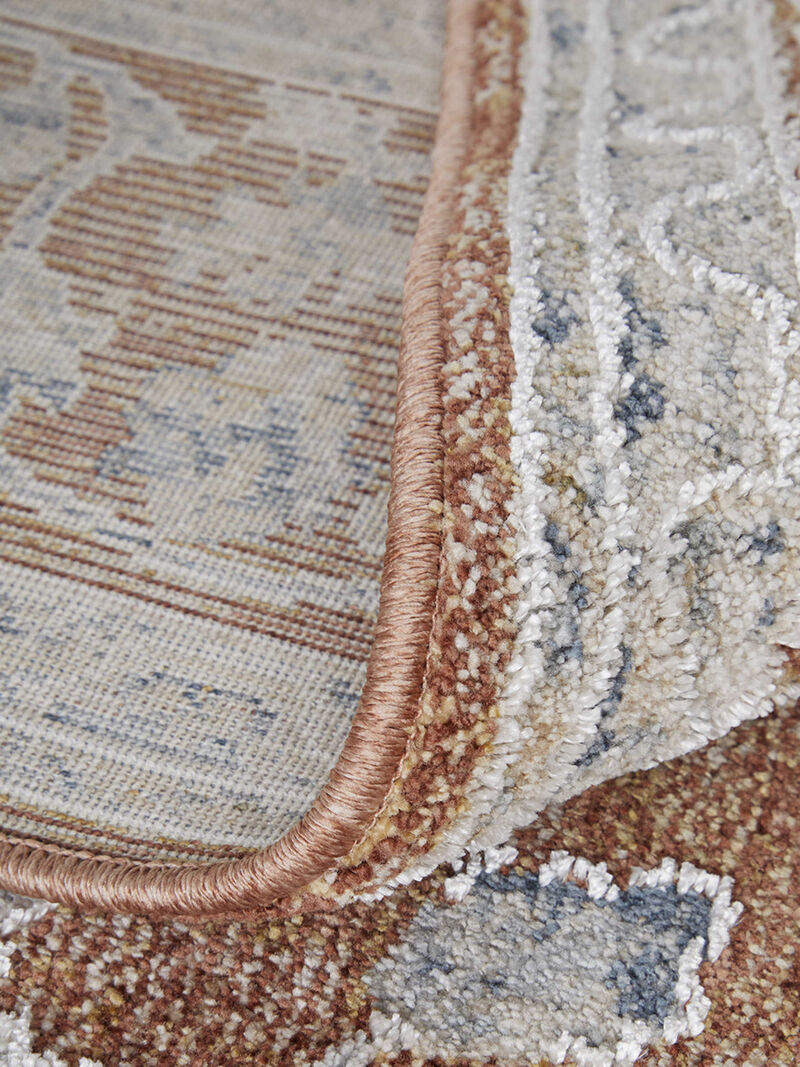 Pasha 39M7F 7'10" x 10'3" Red/Ivory/Blue Rug