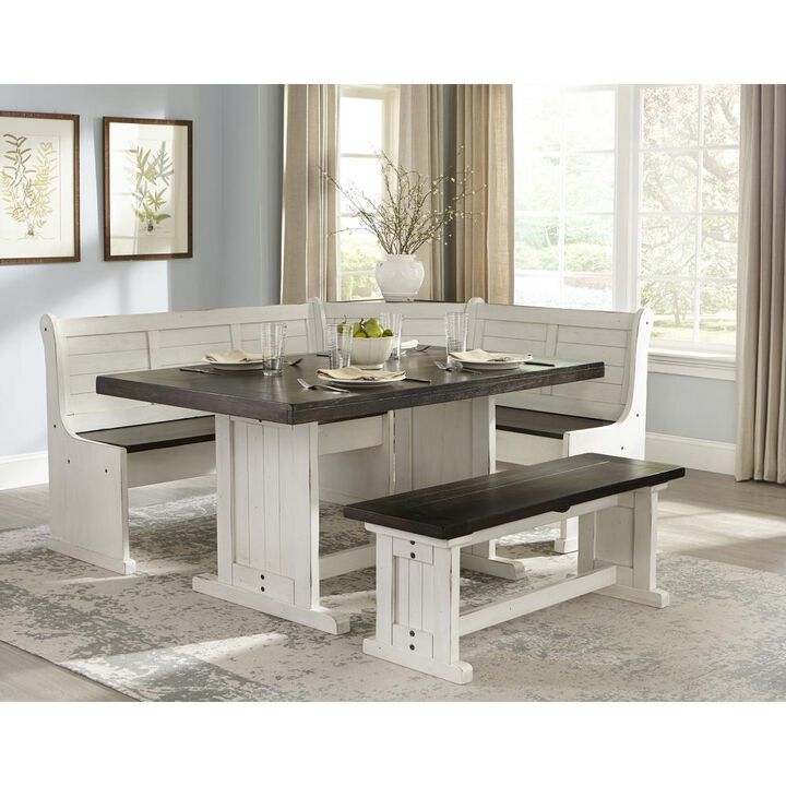 Sunny Designs Wood Breakfast Nook Dining Set