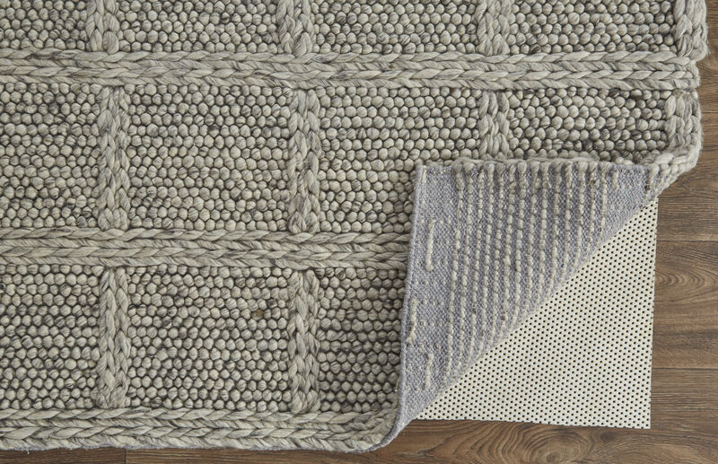 Berkeley 0739F Ivory/Gray/Black 5' x 8' Rug