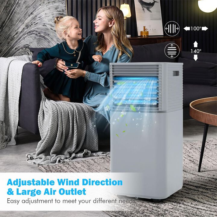 8000 BTU 3-in-1 Air Cooler with Dehumidifier and Fan Mode