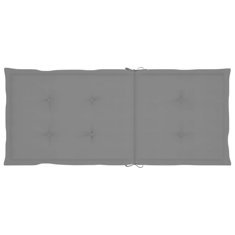vidaXL Garden Chair Cushions 6 pcs Gray 47.2"x19.7"x1.6"