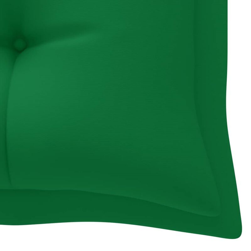vidaXL Cushion for Swing Chair Green 70.9" Fabric