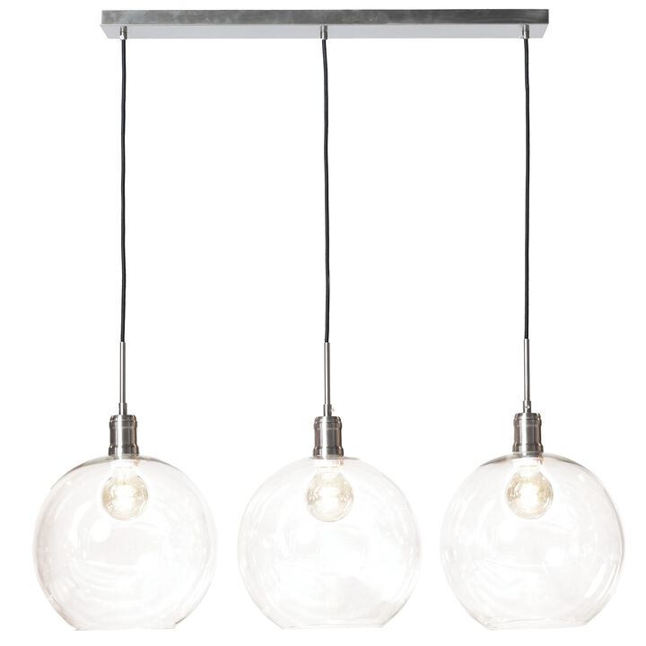 LUCA NICKEL CHANDELIER- SMALL