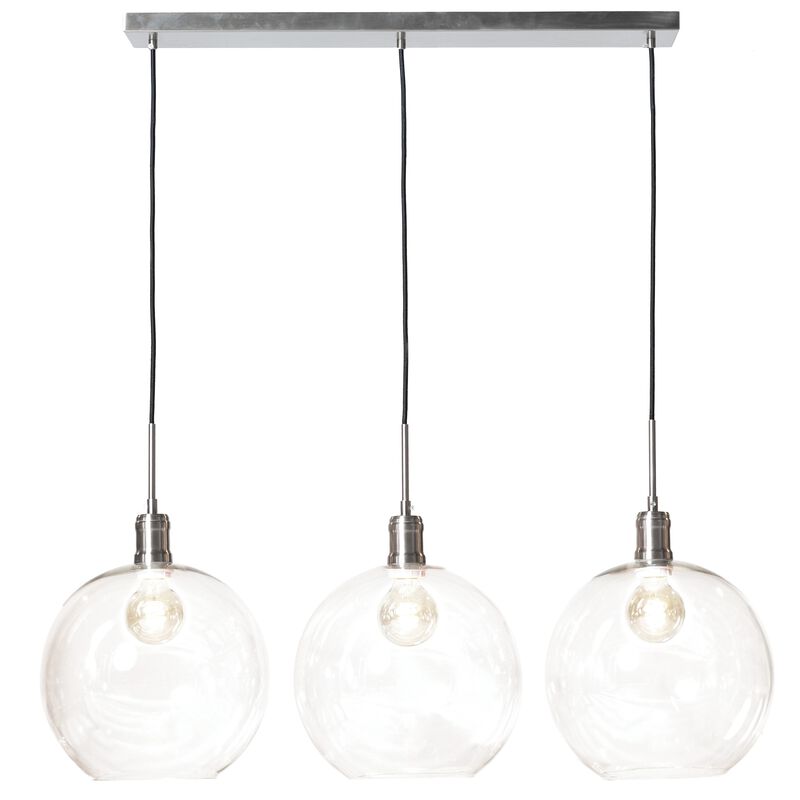 LUCA NICKEL CHANDELIER- SMALL